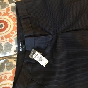 Express Columnist career casual pinstripe pants